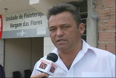 Lucas Cardoso reclama da saúde de Nova Contagem.