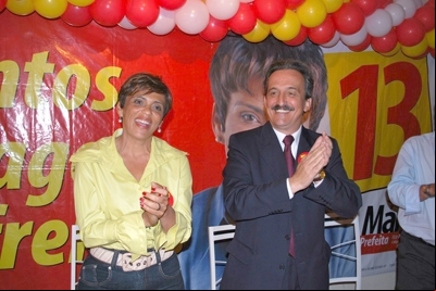 Marília recebe mais apoio no final da campanha.