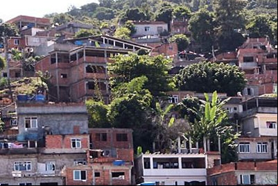 Número de favelas é crescente no Brasil.