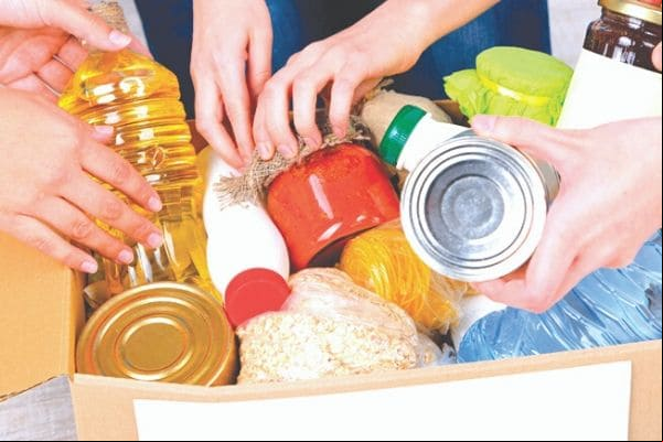 LBV ajuda famílias carentes com cestas básicas e produtos de limpeza
