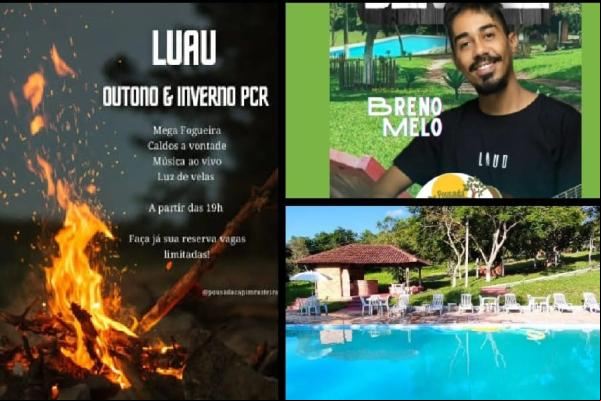 Vem aí, o Luau de Outono & Inverno da Pousada Capim Rasteiro