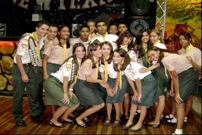 Contagem representada em evento religioso mundial