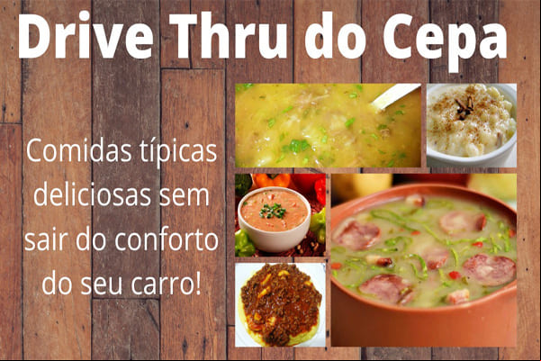 Drive Thru do Cepa, ação beneficente em Contagem