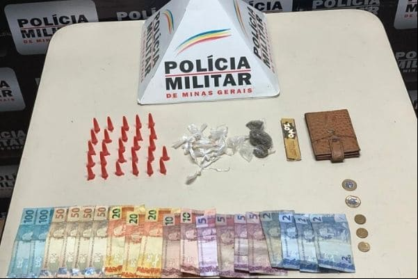 Suspeito de tráfico de drogas é preso após denúncia anônima