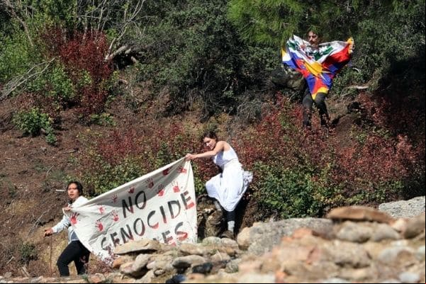 Protesto por Tibete marca acendimento da tocha dos Jogos Pequim 2022