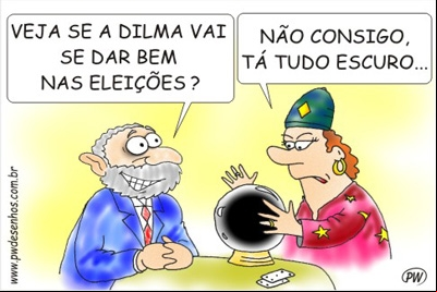 Bola de cristal queimada, eleição comprometida
