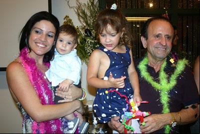 Aniversário de Vitória reúne toda a família 