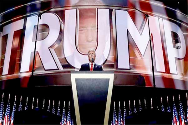 Trump promete uma América para os americanos, em primeiro lugar