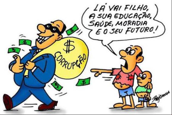 Corrupção, futuro roubado