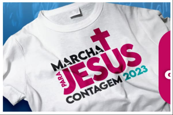 Marcha para Jesus recebe inscrições para camisas oficiais 