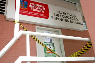 Assaltantes invadem secretarias em Contagem