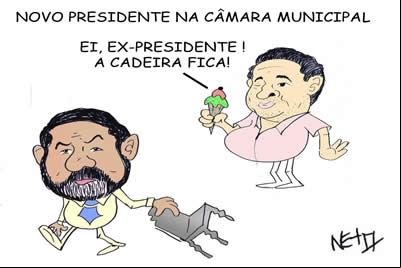 Sucessão da mesa diretora da Câmara Municipal de Contagem.