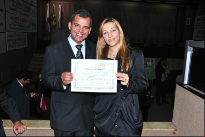 Amarildo de Oliveira é cidadão honorário de Betim e Contagem