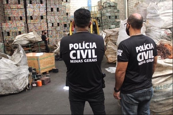 Receptação qualificada de metais é alvo de operação em Contagem