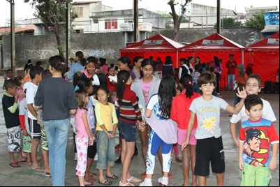 Manhã de lazer na Vila São Paulo