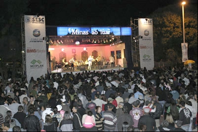 Seresta na praça
