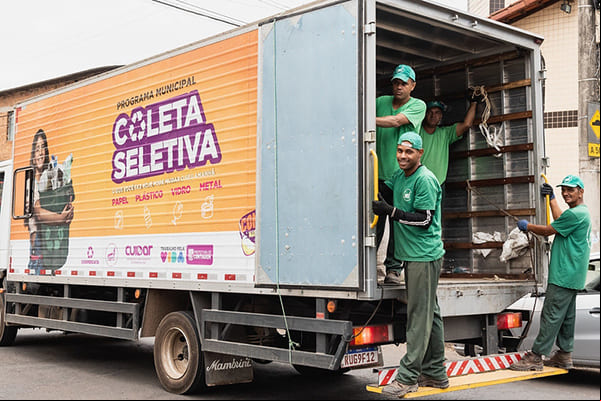 Coleta seletiva é ampliada em Contagem