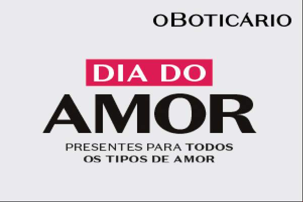 Dia dos Namorados O Boticário