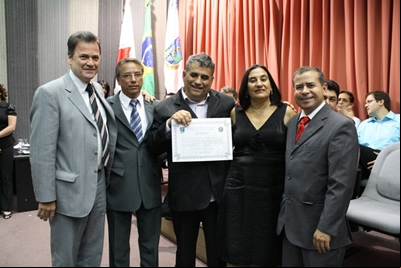 Homenagem aos profissionais da Educação