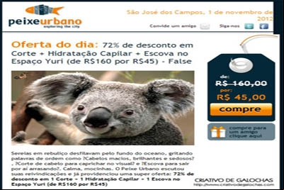 Monashees e Benchmark Capital investem milhões no site Peixe Urbano