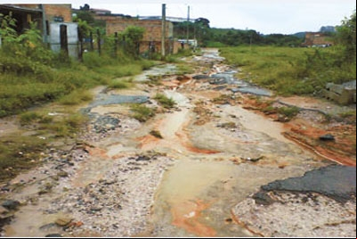 Leitora moradora do bairro Vereda apresenta sua indignação 