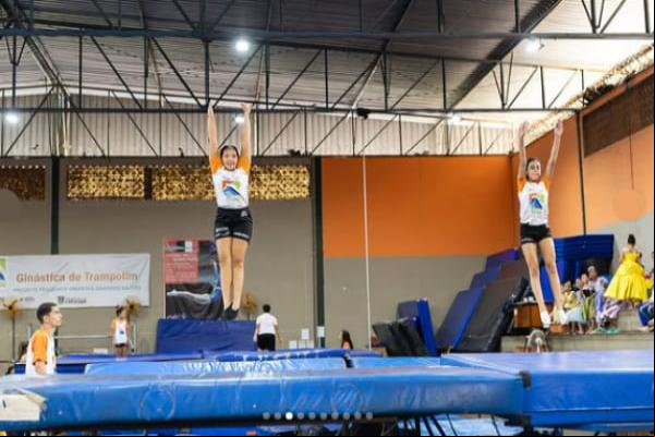 Ginástica de Trampolim abre vagas para crianças 