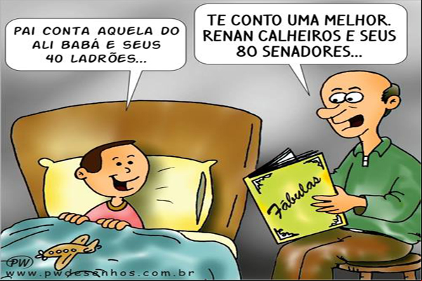 Ali Babá, Renan e seus senadores