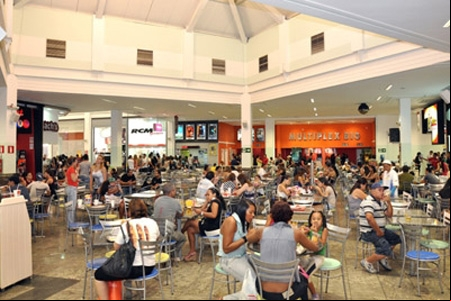Programação de shows na Praça de Alimentação do Big Shopping