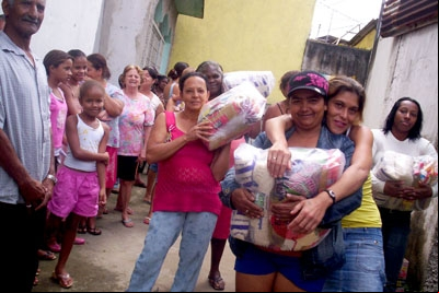 Mulheres com responsabilidade social.