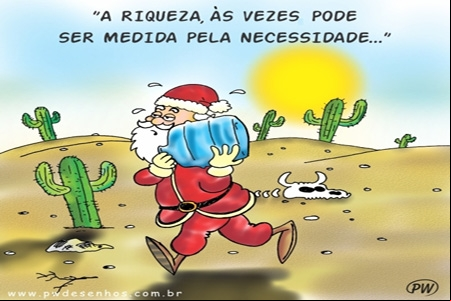 E ainda tem gente que desperdiça água