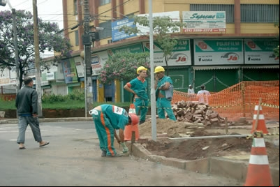 Obras continuaram durante o Carnaval atendendo as reivindicações.