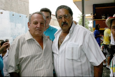Vereador Canarinho participa da Folia de Reis.