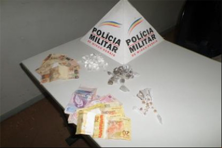 Drogas são apreendidas nos bairros Icaivera e Nova Contagem