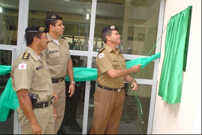 18º Batalhão de Polícia Militar de Contagem inaugura sala de musculação.