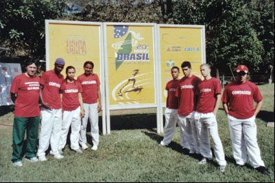 Atletas de Contagem se destacam no atletismo.