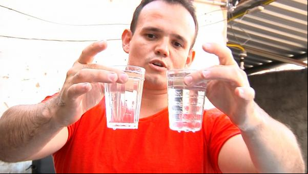 Moradores se viram para enfrentar a falta d'água