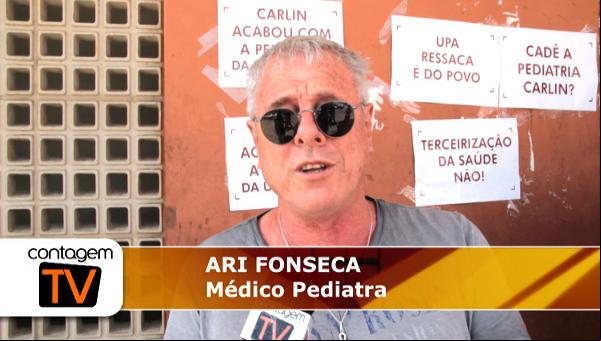 População e servidores protestam contra a terceirização da UPA Ressaca