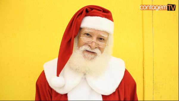 Mensagem do simpático Papai Noel do Big Shopping
