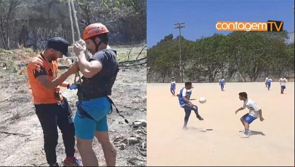 Futebol e esportes radicais no coração de Contagem