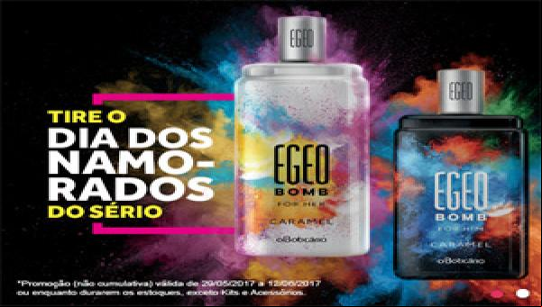 Tire seu namoro do sério com o novo Egeo Bomb O Boticário